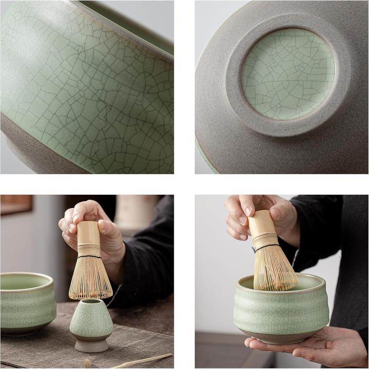 Immagine prodotto Teanagoo 7-teiliges Matcha Tee-Set mit Besen und Zubehör