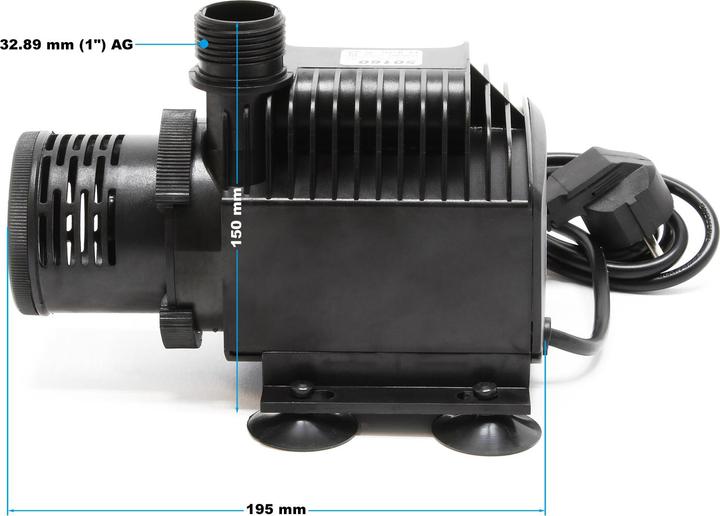 Actual product image SunSun Pond Pump Skimmer Pump Watercourse Pump up to 4.000 l/h 65Watt