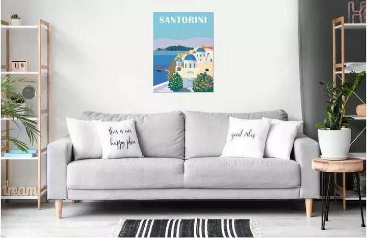 Produktbild Ravensburger CreArt - Malen nach Zahlen Shades of Santorini
