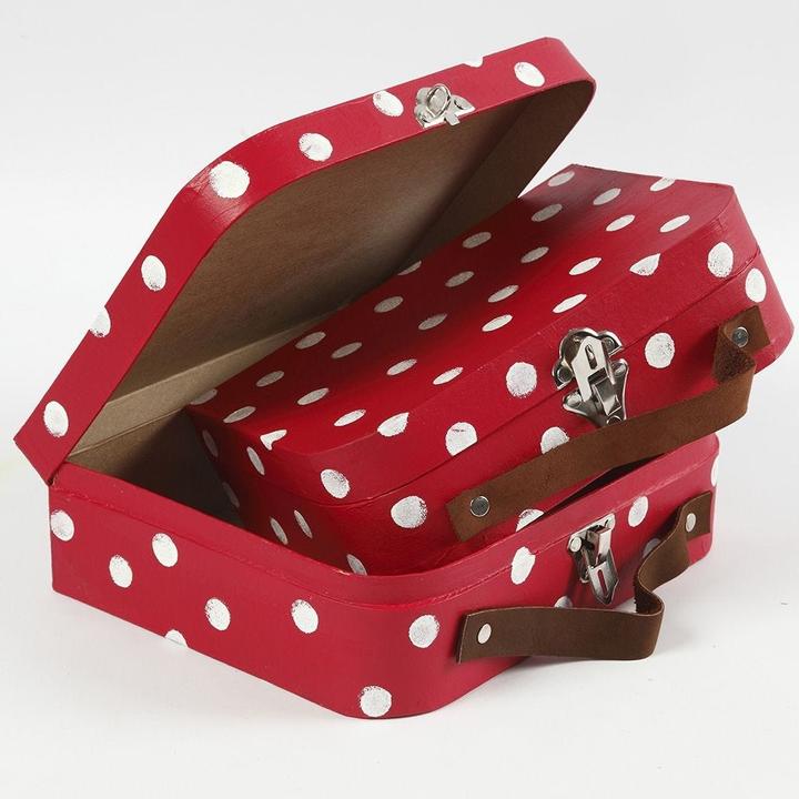 Produktbild Creativ Company Pappmaché-Koffer 2 Stück, Form: 4, Verpackungseinheit: 2