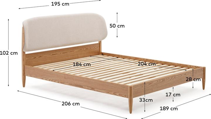 Immagine prodotto Kave Home Octavia (180 x 200 cm)