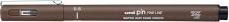 Actual product image Uni-ball Pin Fineliner (Sepia, 1 x)