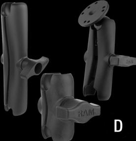 Produktbild RAM Mounts Socket Arm: Unpkd Ram