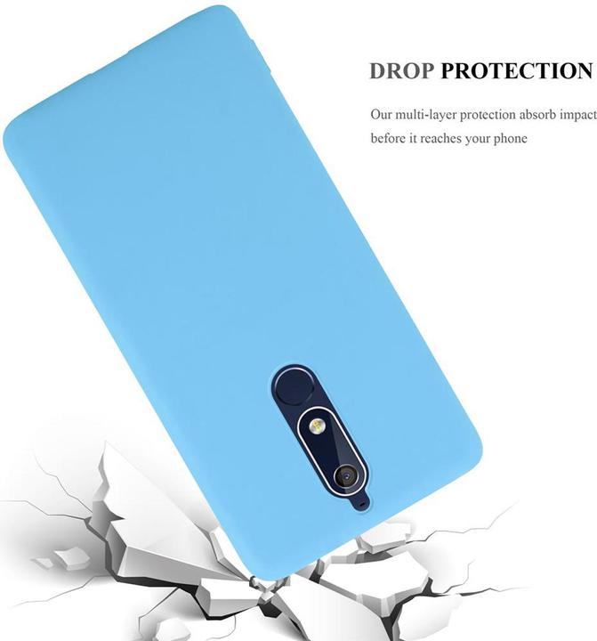 Image du produit Cadorabo Couverture TPU Candy (Nokia 5.1)