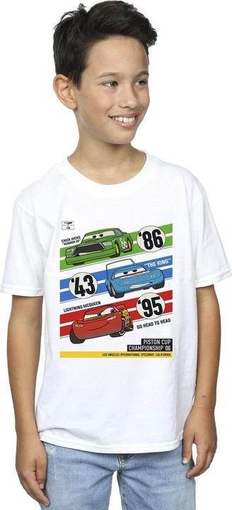Immagine prodotto Disney Cars Piston Cup Champions Maglietta Ragazzi (152, 158)