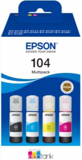 Produktbild Epson 104 Multipack (M, Y, C, BK)
