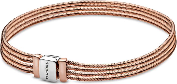 Produktbild Pandora Reflexions Rose Multi Snake Armband- 588782C00-21 (21 cm, Silber)