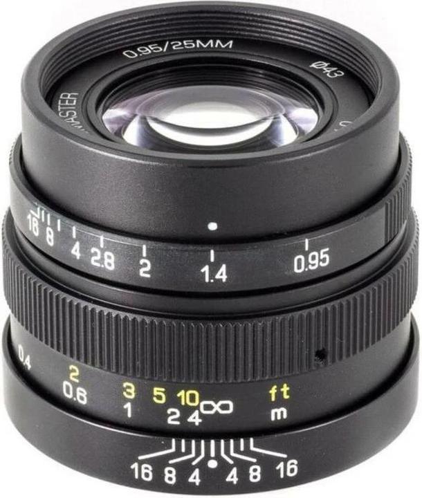 Produktbild Zhongyi Mitakon Speedmaster 25mm / 0.95 für MFT (Micro Four Thirds, Micro Four Thirds)