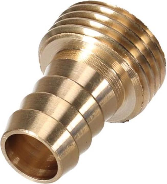 Auction MESSING-SCHLAUCHVERSCHRAUBUNG - AUssENGEWINDE 3/4" - SCHLAUCH 5/8" (203.20 mm)