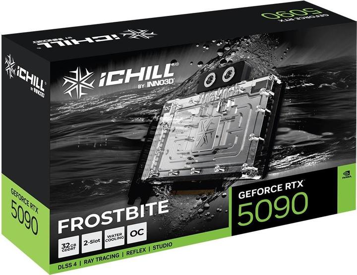 Produktbild Inno3D GeForce RTX 5090 iCHILL Frostbite (32 GB)