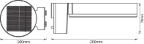 Immagine prodotto Ledvance Endura Style Solar Circle (400 lm, GU10, IP44)
