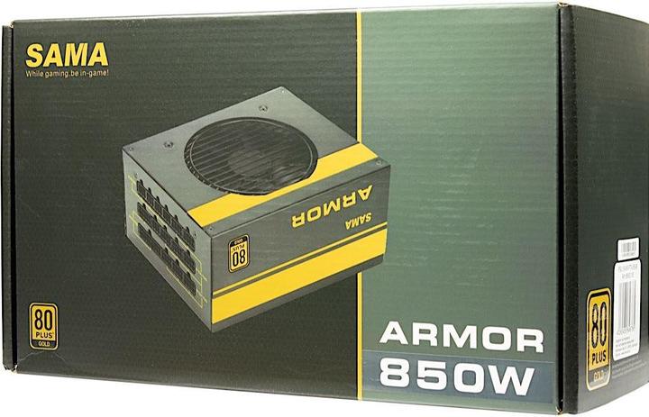 Actual product image Intertech Power supply SAMA FTX-850-B Armor -Power (850 W)