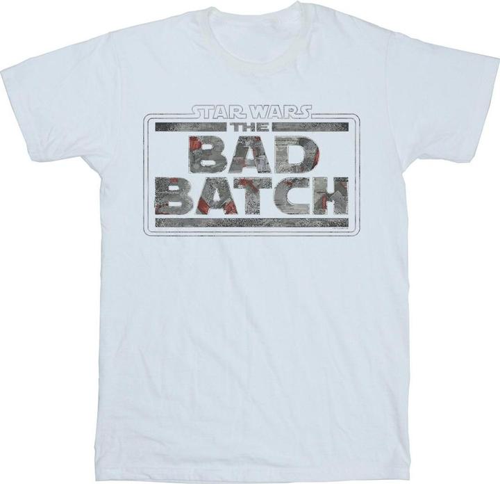 Star Wars The Bad Batch Texture Logo TShirt (4XL)