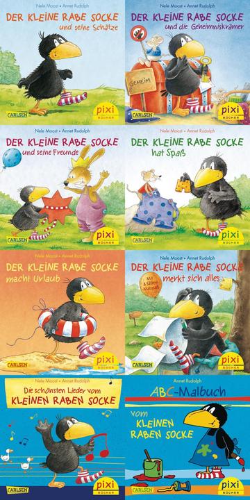 Produktbild Der kleine Rabe Socke (Deutsch, Moost, Nele Rudolph, 2010)