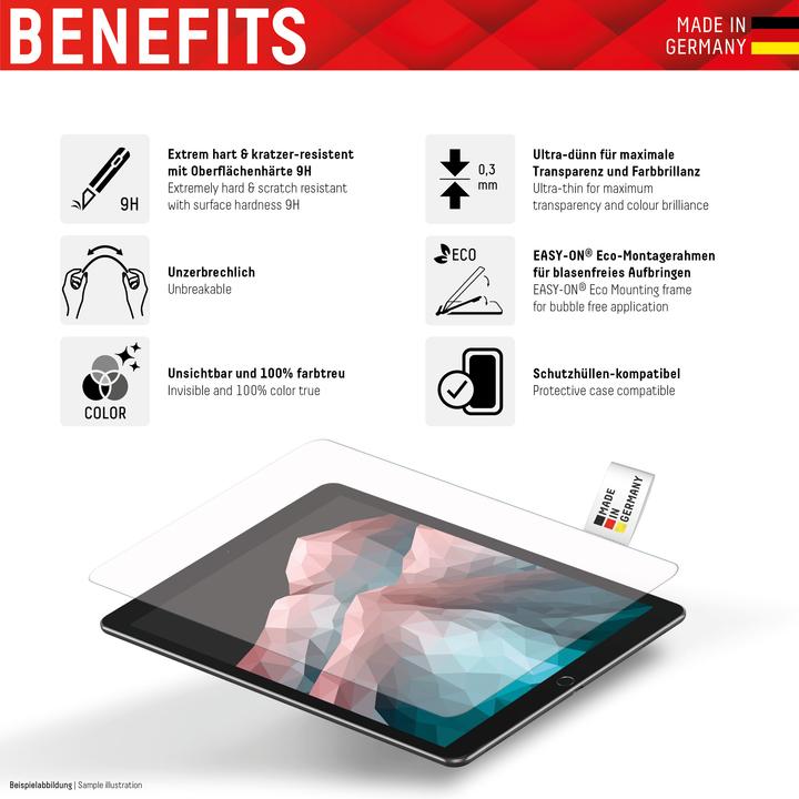 Actual product image Displex Tablet Glass, Tablet Schutzglas (1 Piece, Xiaomi Pad 5, Xiaomi Pad 5 Pro)