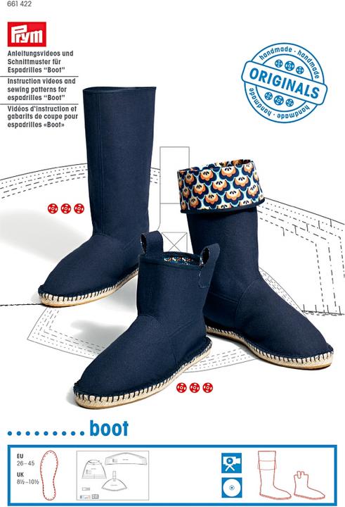 Immagine prodotto Prym Video su come realizzare espadrillas, stivali con motivo