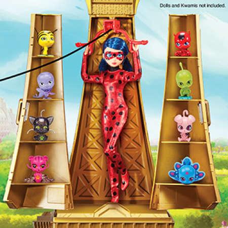 Actual product image Bandai MIRACULOUS deluxe play set Paris 4+