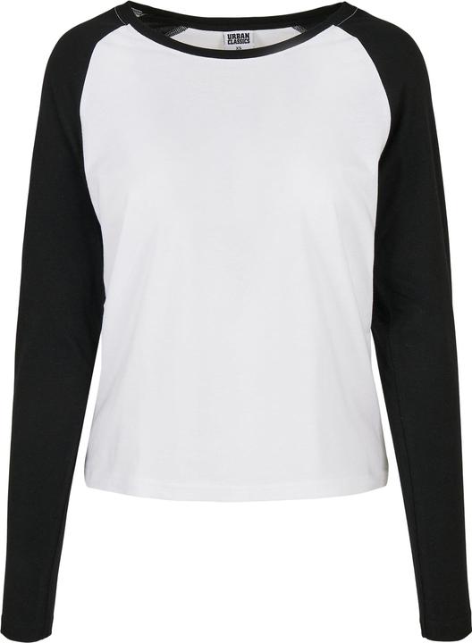 Urban Classics Ladies Contrast Raglan Longsleeve (XXL)
