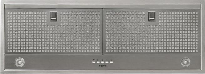 Actual product image NOVY 829 Built-in Stainless steel ³/h (Substructure hood)