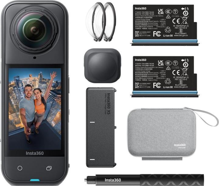Insta360 X5 Essentials Bundle (30p, Bluetooth, WLAN)