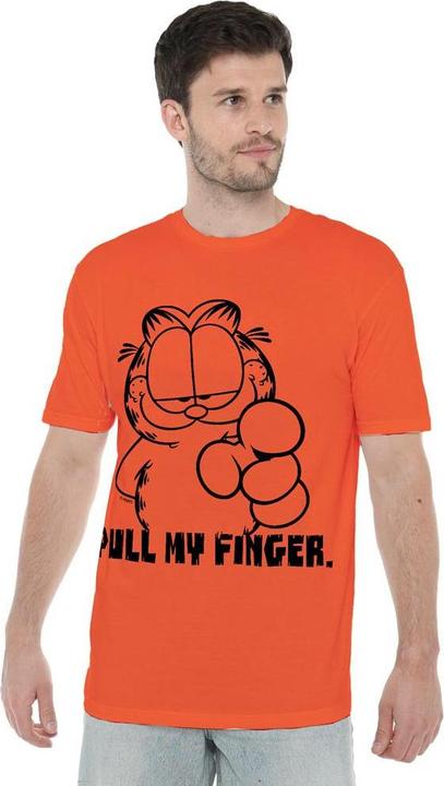 Immagine prodotto Garfield Pull My Finger Maglietta Uomo (L)