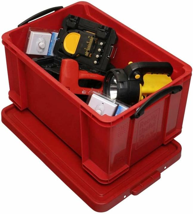 Actual product image Really Useful Box Really Useful storage box 48.0 l red 60.0 x 40.0 31.5 cm (48 l)