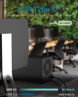 Image du produit Icy Box Logement extérieur Logement IB-3805-C31 5x3.5 (3.5")