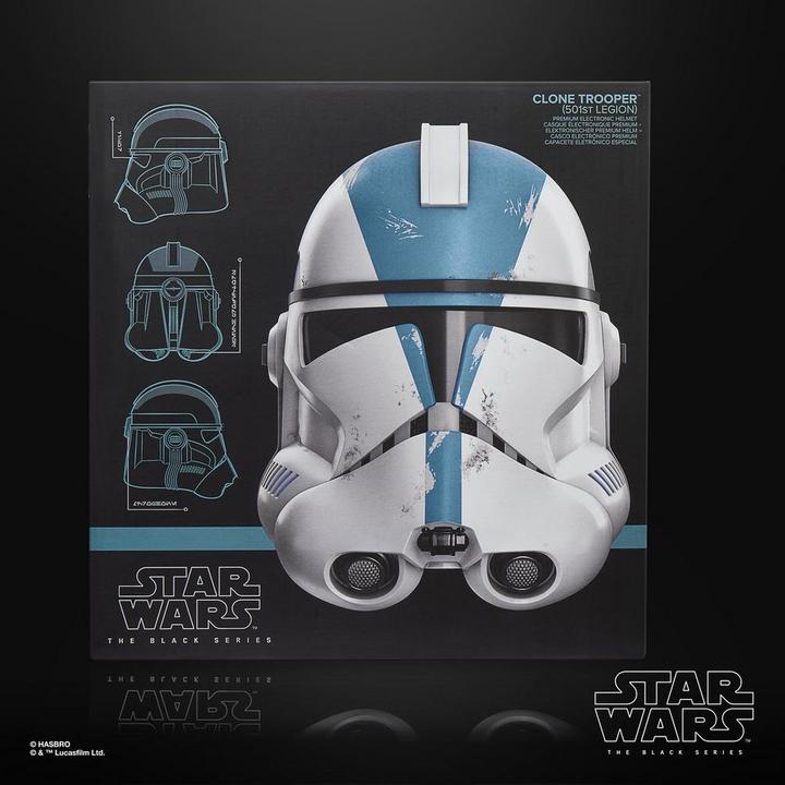 Produktbild Star Wars Ahsoka Black Series Elektronischer Helm Clone Trooper