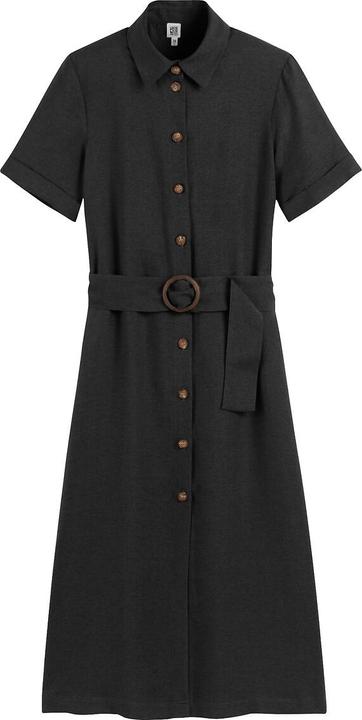 Produktbild La Redoute Collections Blusenkleid Signature OPHELIE aus Lyocell und Leinen (40)