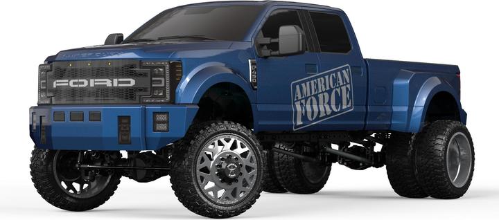 Produktbild Cistron Ford F450 SD, 1/10 Solid Axle RTR Blue (RTR Ready-to-Run)