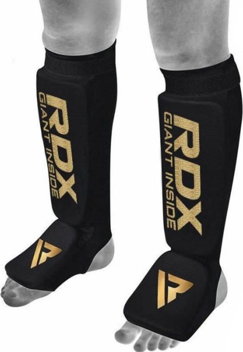 Produktbild Rdx Hosiery Shin Instep Foam Black Gold (L)