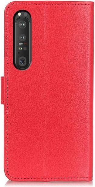 Actual product image MU Classic Litchi Leather Bookcover Series (Sony Xperia 1 III)