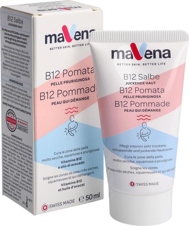 Actual product image Mavena B12 Salbe Tb 50 ml (Body cream, 50 ml)