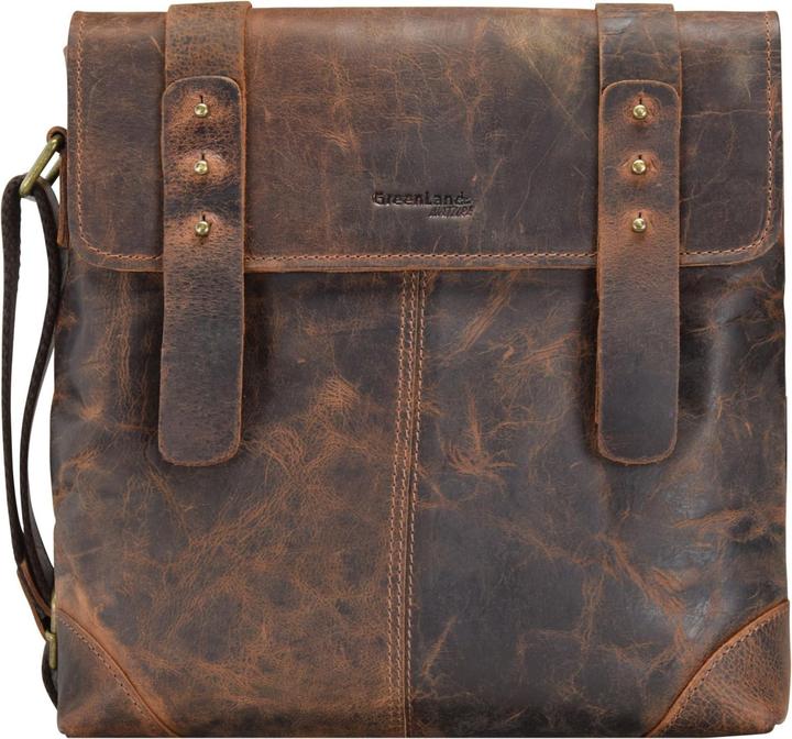 Greenland Nature Classic Umhängetasche Leder 31 cm