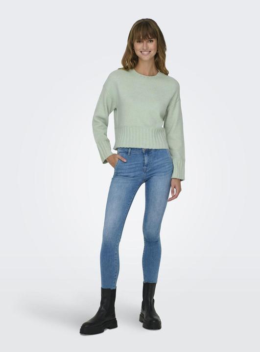 Produktbild Only Kurzer einfarbiger Strickpullover (M)