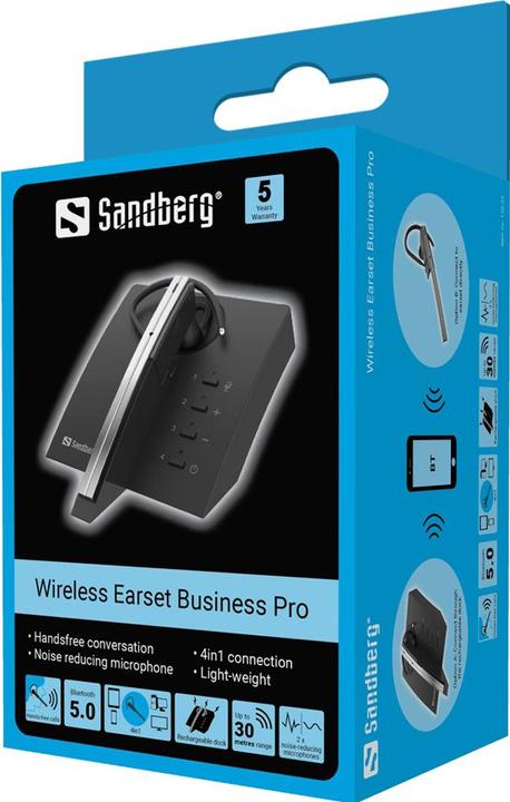 Produktbild Sandberg Bluetooth Earset Business Pro (Kabellos)