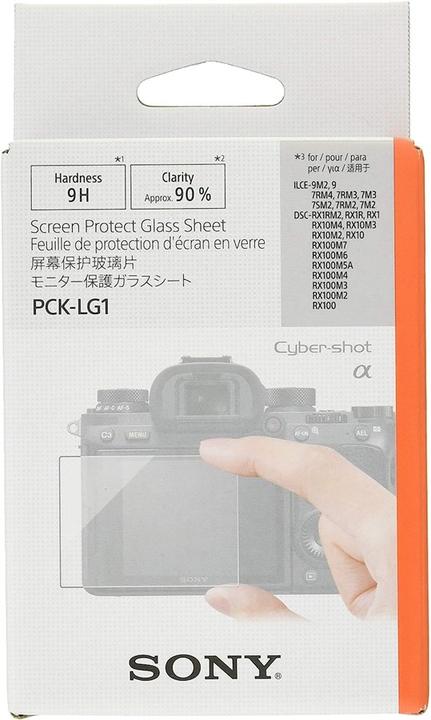Produktbild Sony Glasschutzfolie PCK-LG1 (Displayschutz, Alpha 9, alpha 7R III, Sony RX100 VI, DS1019+)