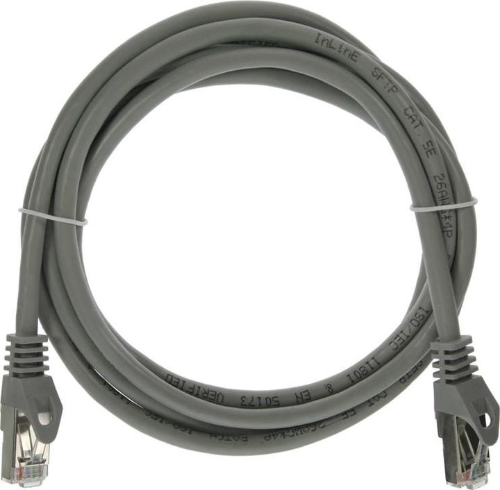 Produktbild InLine Patchkabel (SF/UTP, CAT5e, 1 m)