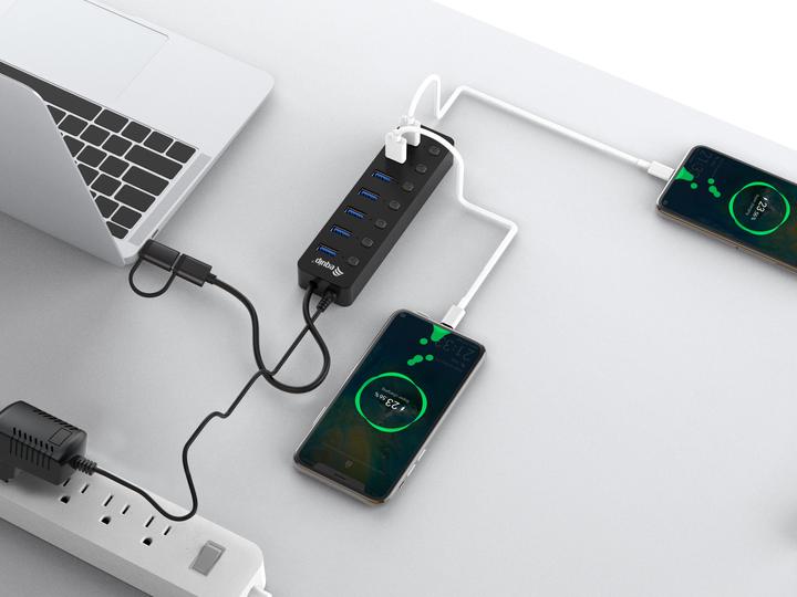 Image du produit equip 128965 (USB-C, USB-A, 7 Ports)
