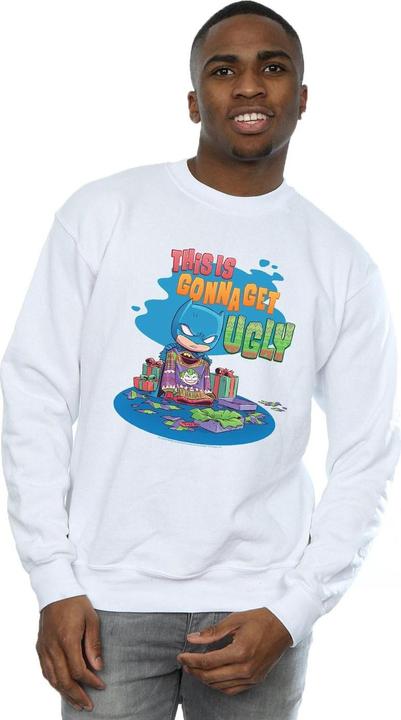 Immagine prodotto Super Friends Batman Joker Christmas Jumper Felpa Uomo (4XL)
