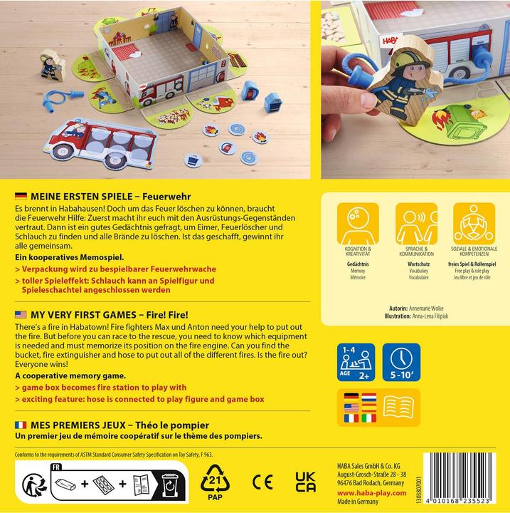 Produktbild Haba Meine ersten Spiele - Feuerwehr (Deutsch)
