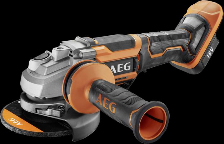 Produktbild AEG BEWS18-125BLPX-0 Brushless Akku-Winkelschleifer (125 mm)