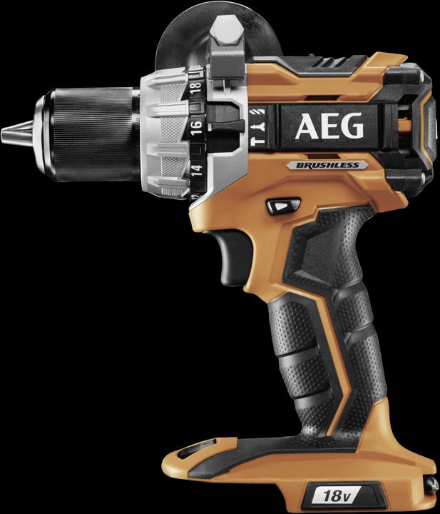AEG BSB18C2BL-0 Brushless cordless impact drill driver (Rechargeable battery operated)