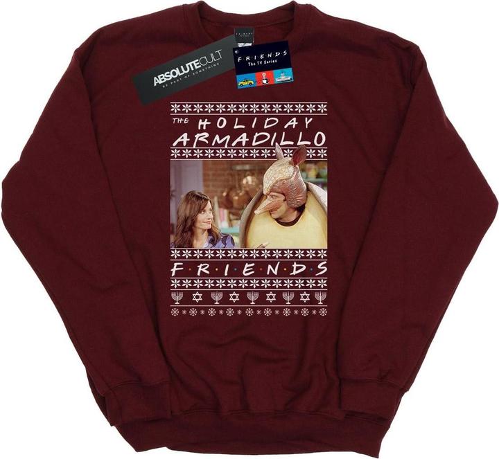 Friends Fair Isle Holiday Armadillo Sweatshirt (M)