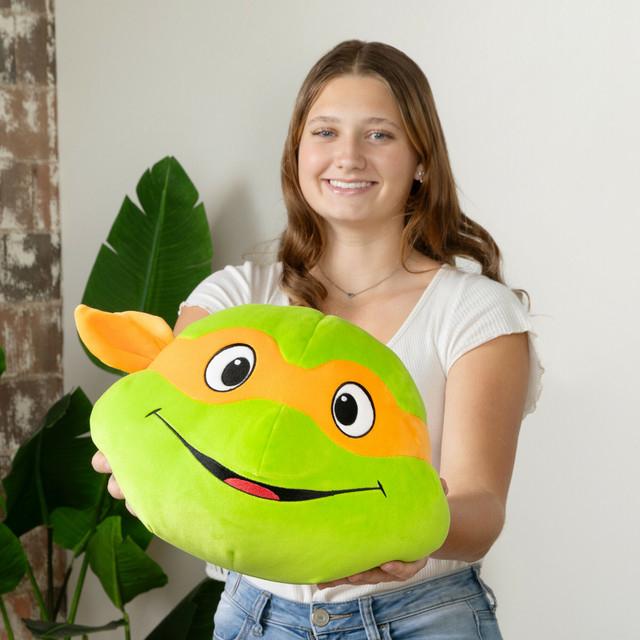 Image du produit Konjac Sponge Teenage Mutant Ninja Turtles Mocchi-Mocchi Mega peluche Michelangelo Head 27 cm (38.10 cm)