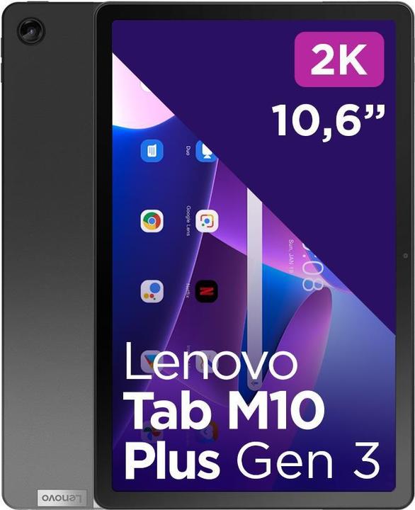 Produktbild Lenovo Tab M10 Plus (3. Gen) (nur WLAN, 10.61", 128 GB, Dual Tone Storm Gray)