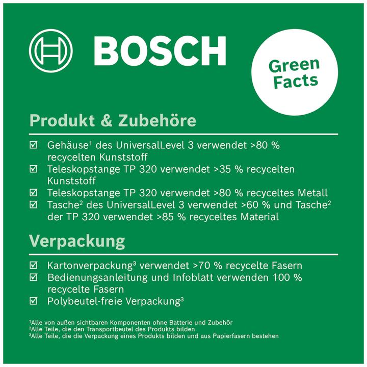 Actual product image Bosch Home & Garden UniversalLevel 3 + TP 320