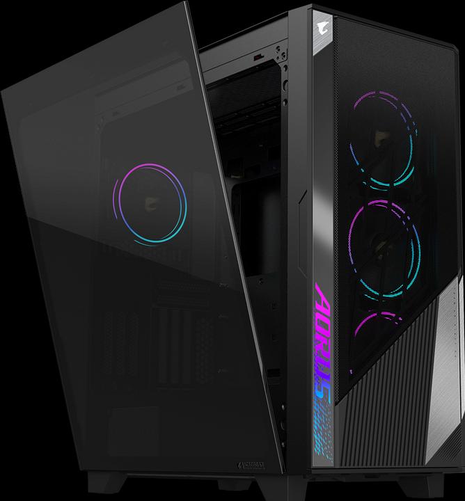 Actual product image Gigabyte Aorus C500 (ATX, E-ATX, Mini-ITX, mATX)