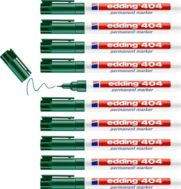 Produktbild Edding Permanent Marker 404 (Grün, 0.80 mm, 1 x)