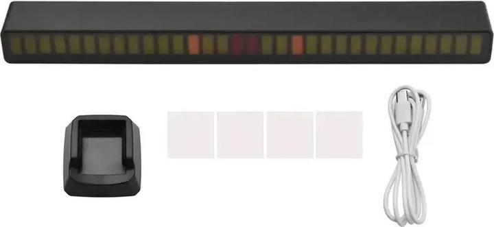 Actual product image Extralink | RGB USB LED lamp | sound reaction, battery strip, black